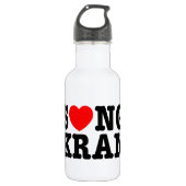 Bouteille D'eau En Acier Inoxydable S NGKRAN ~ Heart (Devant)