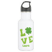 Bouteille D'eau En Acier Inoxydable Saint Patrick's Day Love (Devant)