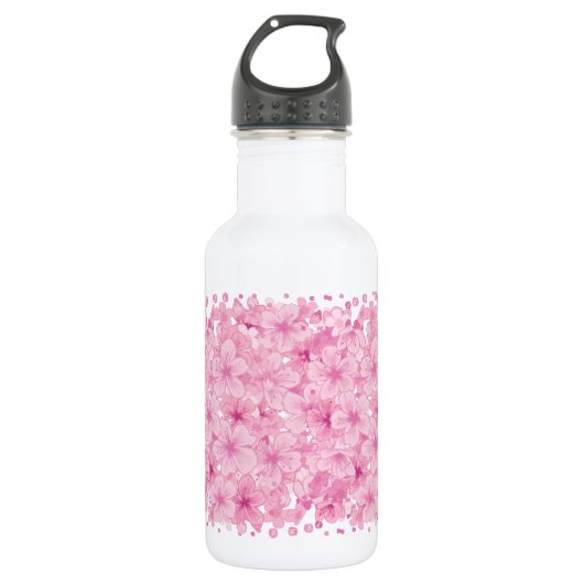 Bouteille D'eau En Acier Inoxydable Sakura (Devant)