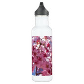Bouteille D'eau En Acier Inoxydable Sakura Cherry Blossoms Red Stars (Droite)