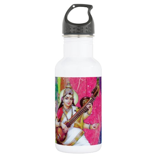 Bouteille D'eau En Acier Inoxydable Saraswati (Devant)