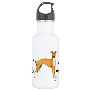 Bouteille D'eau En Acier Inoxydable Secourir Greyhound italien