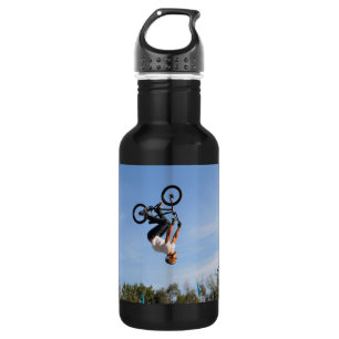 Bouteille D'eau En Acier Inoxydable Secousse à l'envers de BMX