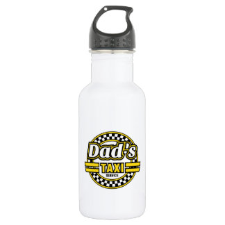 Bouteille D'eau En Acier Inoxydable Service de taxi de papa - Fête des pères