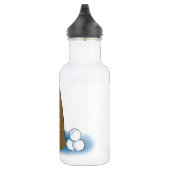 Bouteille D'eau En Acier Inoxydable Snow Monkey Snowball Fighter (Droite)
