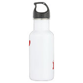 Bouteille D'eau En Acier Inoxydable Spécial Père Noël Hohoho ! Joyeux cadeaux de Noël. (Dos)