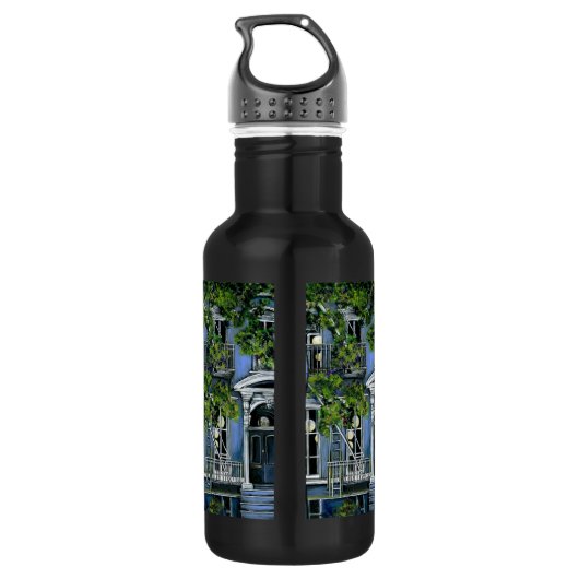 Bouteille D'eau En Acier Inoxydable Sphère lumineuse de l'intérieur, New York (Dos)