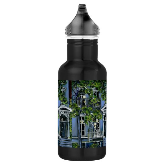 Bouteille D'eau En Acier Inoxydable Sphère lumineuse de l'intérieur, New York (Droite)