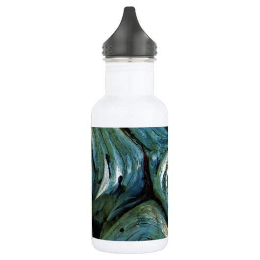 Bouteille D'eau En Acier Inoxydable Spirales en bois (Gauche)