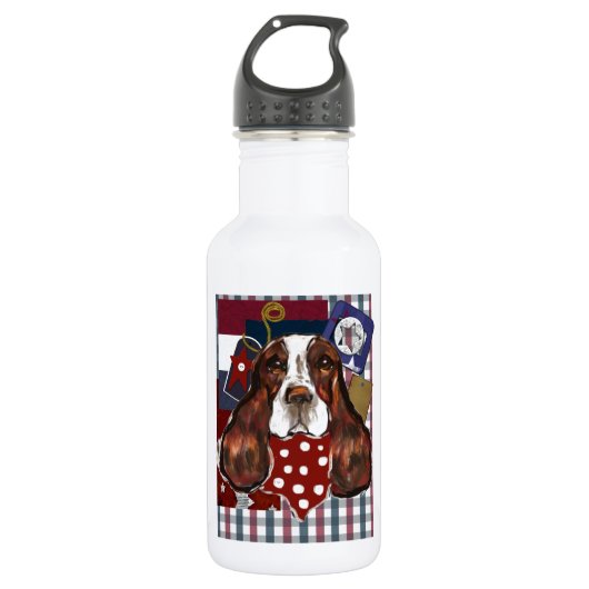 BOUTEILLE D'EAU EN ACIER INOXYDABLE SPRINGER SPANIEL ANGLAIS (Devant)