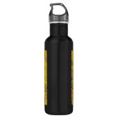 Bouteille D'eau En Acier Inoxydable Squelette de sorcière de la mort (Dos)