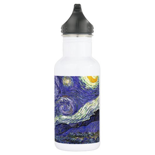 Bouteille D'eau En Acier Inoxydable Starry Night, Vincent Van Gogh. (Droite)