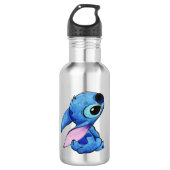 Bouteille d'eau en acier inoxydable Stitch (Devant)