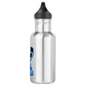 Bouteille d'eau en acier inoxydable Stitch (Droite)