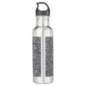 Bouteille D'eau En Acier Inoxydable Style Scottish Thistle Knot William Morris (Dos)