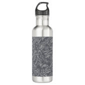 Bouteille D'eau En Acier Inoxydable Style Scottish Thistle Knot William Morris (Devant)