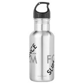 Bouteille D'eau En Acier Inoxydable "Substance sur formulaire" (Devant)