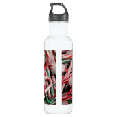 Bouteille D'eau En Acier Inoxydable Sucres de canne et menthe de Noël (Dos)