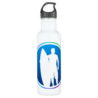 Bouteille D'eau En Acier Inoxydable Surfer
