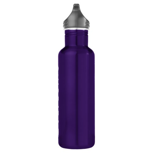 Bouteille D'eau En Acier Inoxydable "Surmonter" 24 oz. Alu mauve (Droite)