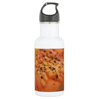 Bouteille D'eau En Acier Inoxydable Sushi Saumon Nourriture Japonaise Délicieux Miam M
