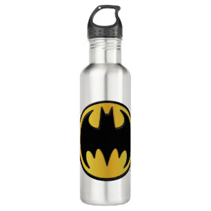 Bouteille D'eau En Acier Inoxydable Symbole Batman   Logo rond classique