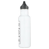 Bouteille D'eau En Acier Inoxydable Tableau périodique BOs (Droite)