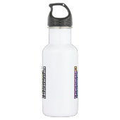 Bouteille D'eau En Acier Inoxydable Tableau périodique de Birding (Dos)