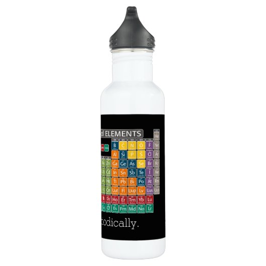 Bouteille D'eau En Acier Inoxydable Tableau périodique des éléments - Étudiants (Droite)