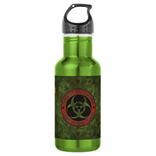 Bouteille D'eau En Acier Inoxydable Tactique de réponse zombie