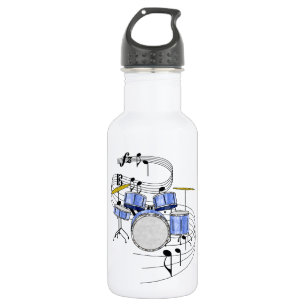 Bouteille D'eau En Acier Inoxydable Tambours