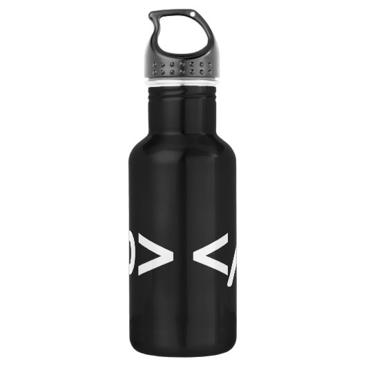 Bouteille D'eau En Acier Inoxydable Terminer le code HTML5 audio (Dos)