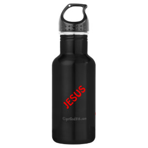 Bouteille D'eau En Acier Inoxydable Thirst4Jesus gotGod316.com Liberty
