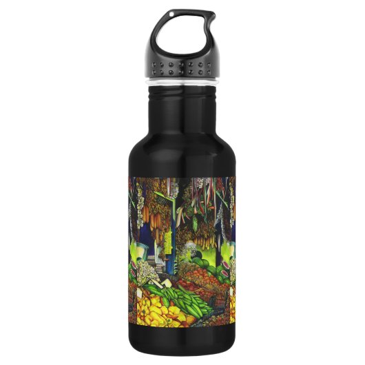 Bouteille D'eau En Acier Inoxydable Threads communs des interactions humaines (Devant)