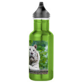 Bouteille D'eau En Acier Inoxydable Tigre blanc (Droite)