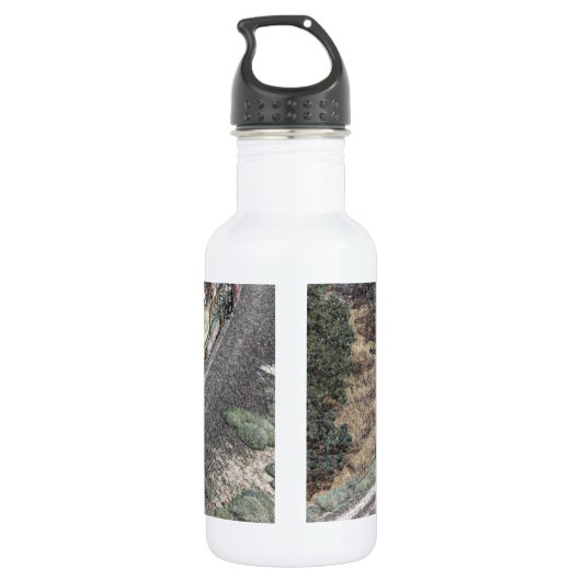 Bouteille D'eau En Acier Inoxydable Train sur la boucle de Tehachapi (Dos)