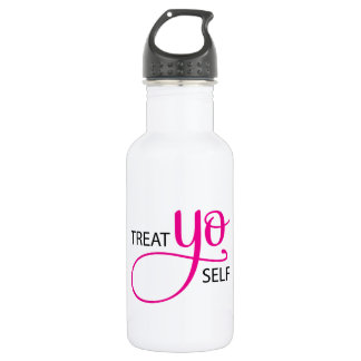 Bouteille D'eau En Acier Inoxydable Traitez-Vous Le Rose
