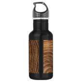 Bouteille D'eau En Acier Inoxydable Tree rings (Dos)