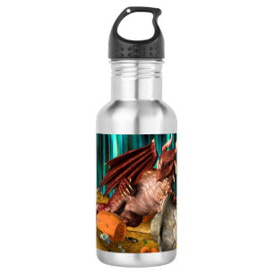 Bouteille D'eau En Acier Inoxydable Trésor de dragon
