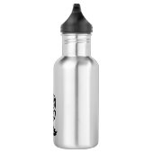 Bouteille D'eau En Acier Inoxydable Tribal de Fox Kitsune (Droite)