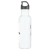 Bouteille D'eau En Acier Inoxydable Trois pingouins dansants (Dos)