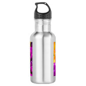 Bouteille D'eau En Acier Inoxydable Tulipes Enchanter Violet (Dos)