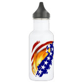 Bouteille D'eau En Acier Inoxydable USA Patriotic BMX / DIRT BIEN (Gauche)