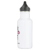 Bouteille D'eau En Acier Inoxydable Vache souriante Monogramme (Droite)