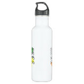 Bouteille D'eau En Acier Inoxydable Vélo Riders Aluminium Design unique (Dos)