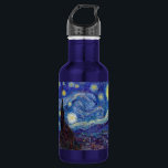 Bouteille D'eau En Acier Inoxydable VINCENT VAN GOGH - Starry night 1889<br><div class="desc">VINCENT VAN GOGH - Starry night 1889Huile sur toile</div>