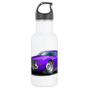 Bouteille D'eau En Acier Inoxydable Voiture 1973-74 Pourpre-Noire de javelot