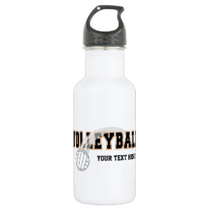 Bouteille D'eau En Acier Inoxydable Volleyball (personnalisable)
