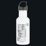 Bouteille D'eau En Acier Inoxydable Vous êtes ici (l'histoire de la terre géologique<br><div class="desc">Savez-vous où vous êtes dans le temps géologique ? Si vous êtes un fan de l'histoire de la terre et pensez en termes d'éons, époques, et périodes, vous apprécierez quelconque d'entre cet âge géologique tordu comportant la chronologie de la terre, avec l'exigence "que vous ici" indiquez le présent. Attitude scientifique...</div>