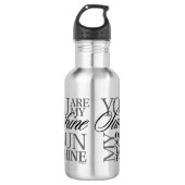 Bouteille D'eau En Acier Inoxydable Vous Êtes Mon Soleil (Devant)